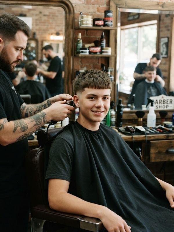 short-french-crop-mid-fade