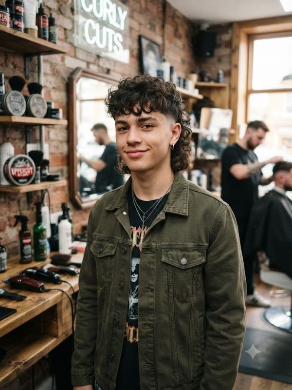 french-crop-mullet-for-curly-hair