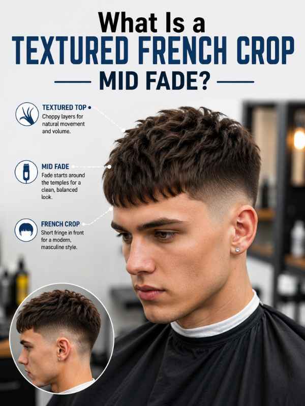 what-is-a-textured-french-crop-mid-fade