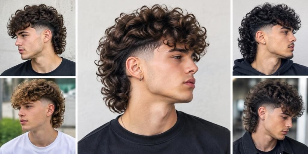 curly-mullet-fade-haircut-variations